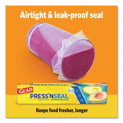 Press'n Seal Food Plastic Wrap, 70 Square Foot Roll, 12 Rolls/Carton. Picture 2