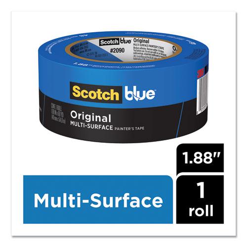 Original Multi-Surface Painter's Tape, 3" Core, 2" x 60 yds, Blue. Picture 2