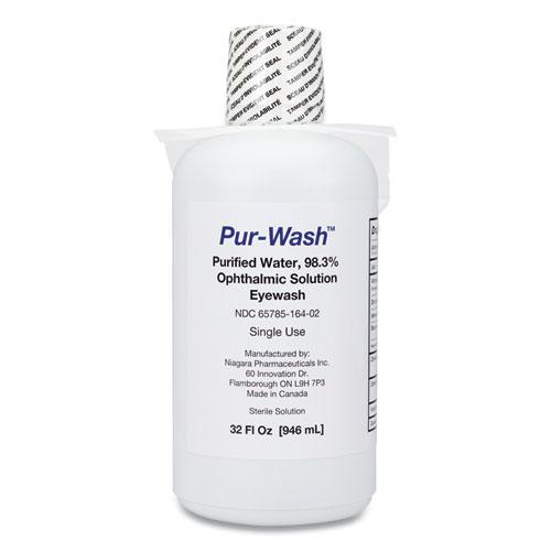 Pur-Wash Eye Wash, 32 oz Bottle. Picture 1