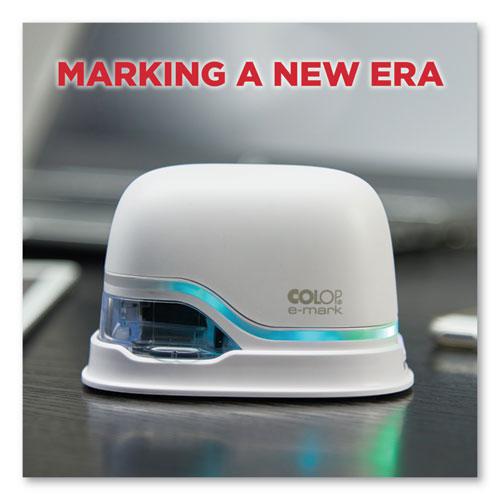 Digital Marking Device, Customizable Size and Message with Images, White. Picture 1