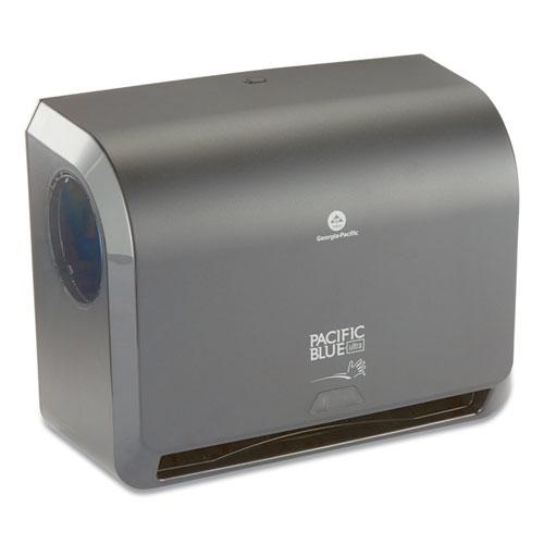 Pacific Blue Ultra Mini Paper Towel Dispenser, 14.56 x 7.38 x 11.56, Black. Picture 1