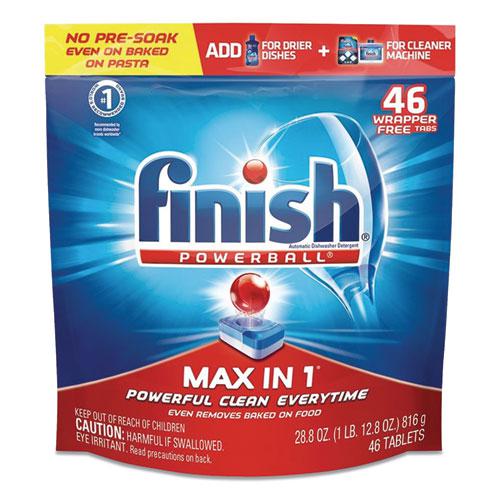 Powerball Max in 1 Dishwasher Tabs, Original Scent, 46/Pack. The main picture.