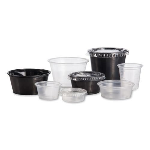 Conex Complements Portion/Medicine Cups, 3.25 oz, Black, 125/Bag, 20 Bags/Carton. Picture 5
