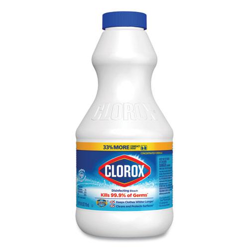 Regular Bleach with CloroMax Technology, 24 oz Bottle, 12/Carton. Picture 1