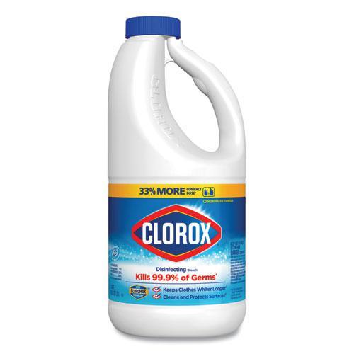 Regular Bleach with CloroMax Technology, 43 oz Bottle, 6/Carton. Picture 1
