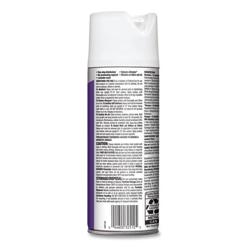 4 in One Disinfectant and Sanitizer, Lavender, 14 oz Aerosol Spray, 12/Carton. Picture 7