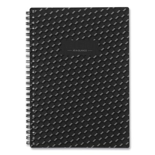 Elevation Academic Weekly/Monthly Planner, 8.5 x 5.5, Black Cover, 12-Month (July to June): 2024 to 2025. Picture 5