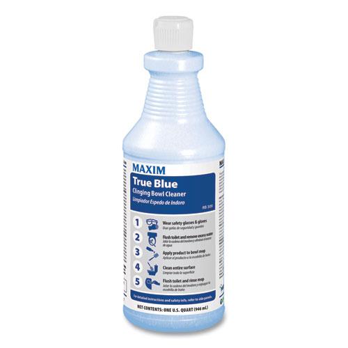 True Blue Clinging Bowl Cleaner, Mint Scent, 32 oz Bottle, 12/Carton. Picture 1