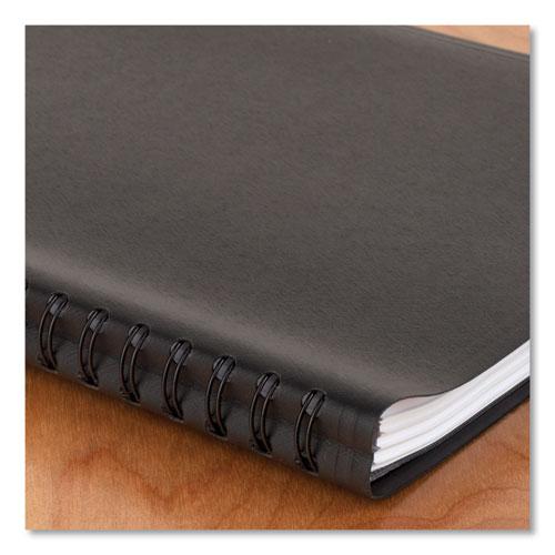 Four-Person Group Daily Appointment Book, 11 x 8, Black Cover, 12-Month (Jan to Dec): 2024. Picture 6