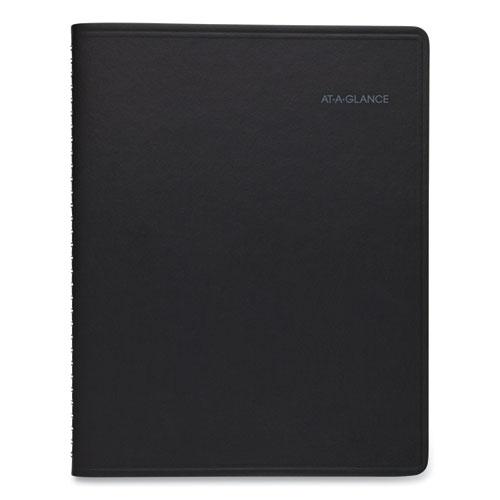 QuickNotes Monthly Planner, 11 x 8.25, Black Cover, 12-Month (Jan to Dec): 2024. Picture 3