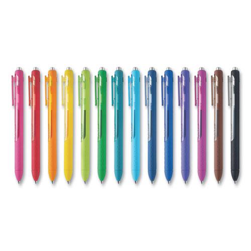 InkJoy Gel Pen, Retractable, Fine 0.5 mm, Assorted Ink and Barrel Colors, 14/Pack. Picture 2