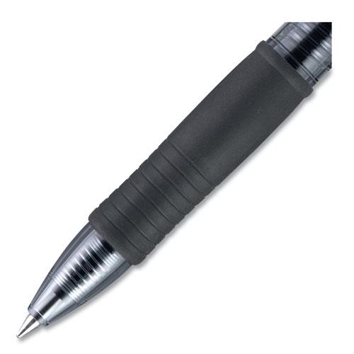 G2 Premium Gel Pen, Retractable, Fine 0.7 mm, Assorted Business Ink Colors, Smoke Barrel, 14/Pack. Picture 1