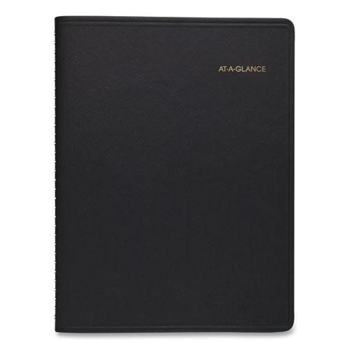 Weekly Appointment Book, 11 x 8.25, Black Cover, 13-Month (Jan to Jan): 2024 to 2025. Picture 3