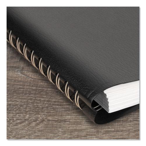 DayMinder Four-Person Group Daily Appointment Book, 11 x 8, Black Cover, 12-Month (Jan to Dec): 2024. Picture 5