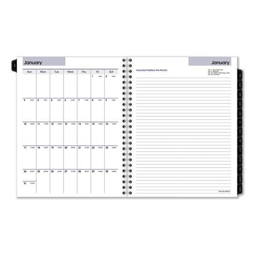 DayMinder Executive Weekly/Monthly Refill, 8.75 x 7, White Sheets, 12-Month (Jan to Dec): 2024. Picture 4