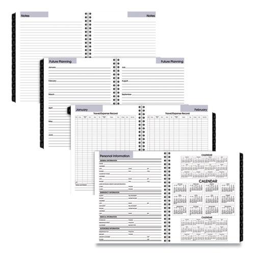 DayMinder Executive Weekly/Monthly Refill, 8.75 x 7, White Sheets, 12-Month (Jan to Dec): 2024. Picture 5