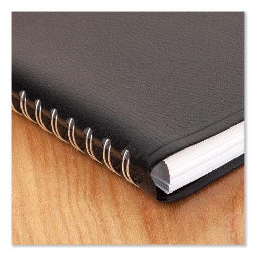 DayMinder Daily Appointment Book, 8.5 x 5.5, Black Cover, 12-Month (Jan to Dec): 2024. Picture 5