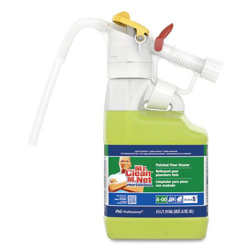Dilute 2 Go, Mr Clean Finished Floor Cleaner, Lemon Scent, 4.5 L Jug, 1/Carton. Picture 1