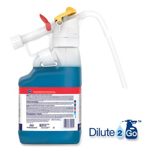 Dilute 2 Go, Spic and Span Disinfecting All-Purpose Spray and Glass Cleaner, Fresh Scent, , 4.5 L Jug, 1/Carton. Picture 3