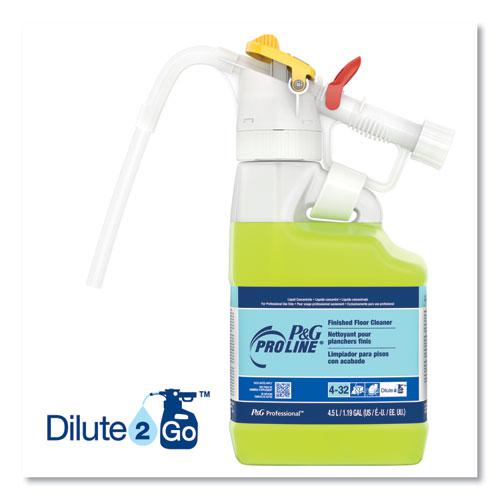 Dilute 2 Go, P and G Pro Line Finished Floor Cleaner, Fresh Scent, 4.5 L Jug, 1/Carton. Picture 2