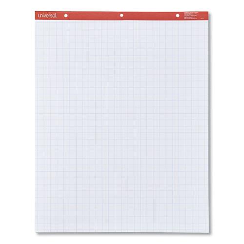 Easel Pads/Flip Charts, Quadrille Rule (1 sq/in), 27 x 34, White, 50 Sheets, 2/Carton. Picture 3