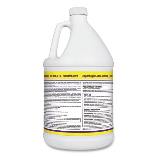 Clean Finish Disinfectant Cleaner, 1 gal Bottle, Herbal, 4/CT. Picture 2
