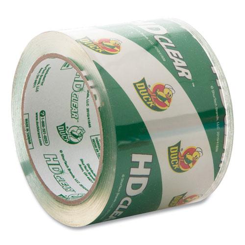 Heavy-Duty Carton Packaging Tape, 3" Core, 3" x 54.6 yds, Clear, 6/Pack. Picture 2