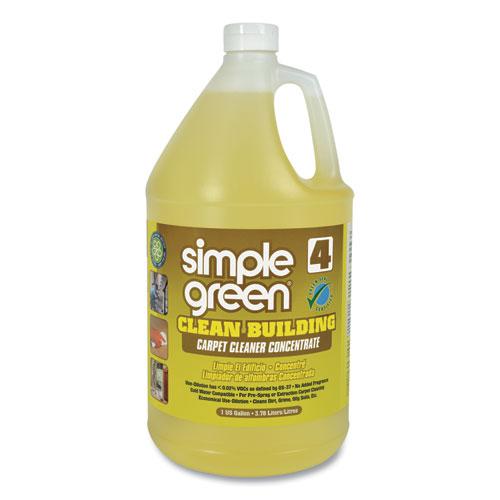 Clean Building Carpet Cleaner Concentrate, Unscented, 1gal Bottle. Picture 1