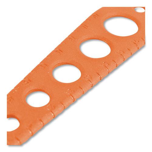 Safety Cutter, 1.2" Blade, 5.75" Plastic Handle, Assorted, 5/Pack. Picture 2