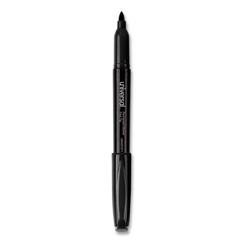 Pen-Style Permanent Marker Value Pack, Fine Bullet Tip, Black, 36/Pack. Picture 5