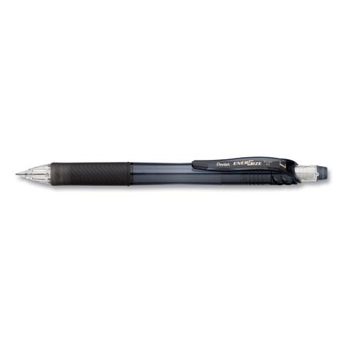 EnerGize-X Mechanical Pencil, 0.7 mm, HB (#2), Black Lead, Black Barrel, Dozen. Picture 1