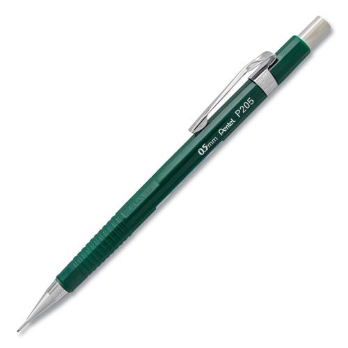 Sharp Mechanical Pencil, 0.5 mm, HB (#2.5), Black Lead, Green Barrel. The main picture.