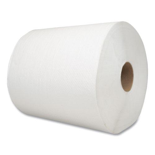 Morsoft Universal Roll Towels, 1-Ply, 8" x 700 ft, White, 6 Rolls/Carton. Picture 2