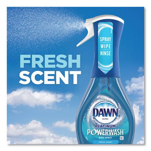 Platinum Powerwash Dish Spray, Fresh, 16 oz Spray Bottle, 2/Pack. Picture 7