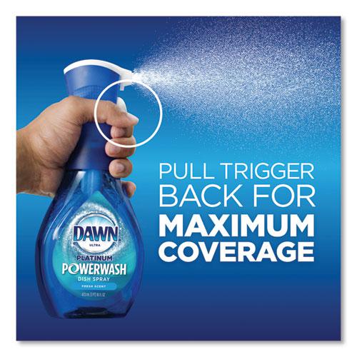 Platinum Powerwash Dish Spray, Fresh, 16 oz Spray Bottle, 2/Pack. Picture 8