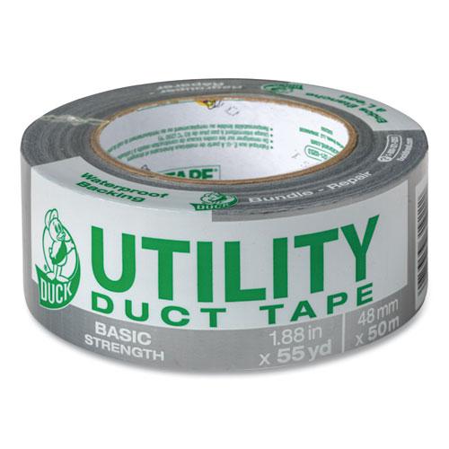 Utility Duct Tape, 3" Core, 1.88" x 55 yds, Silver. Picture 1