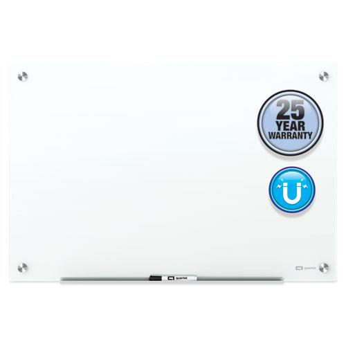 Brilliance Glass Dry-Erase Boards, 48 x 48, White Surface. Picture 3