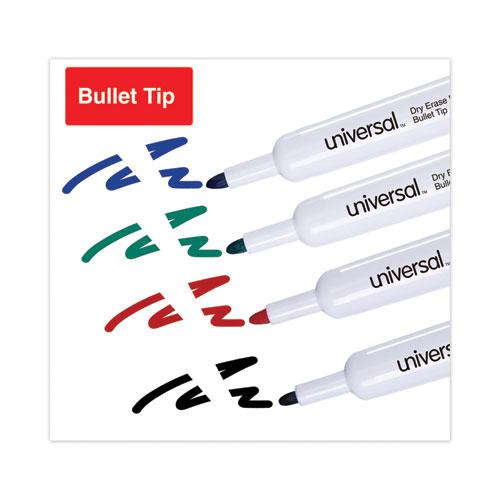 Dry Erase Marker, Medium Bullet Tip, Assorted Colors, 4/Set. Picture 2