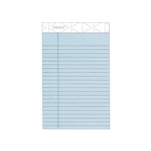 Prism + Colored Writing Pads, Narrow Rule, 50 Pastel Blue 5 x 8 Sheets, 12/Pack. Picture 1