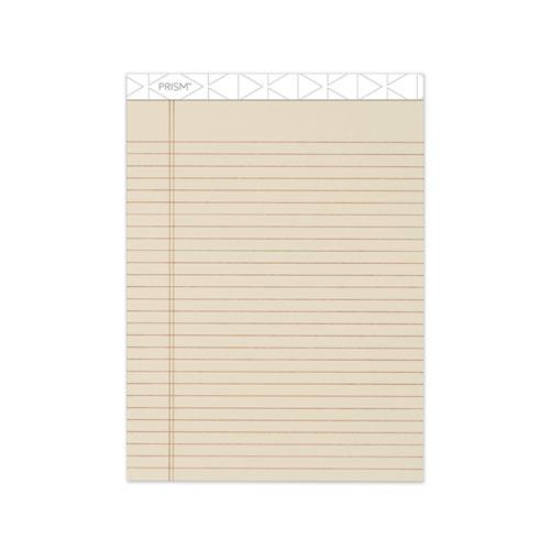 Prism + Colored Writing Pads, Wide/Legal Rule, 50 Pastel Ivory 8.5 x 11.75 Sheets, 12/Pack. Picture 1