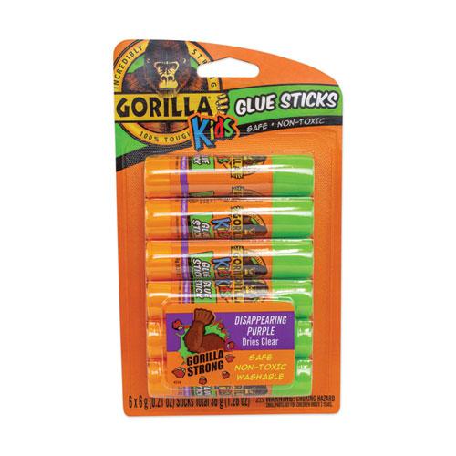School Glue Sticks, 0.21 oz/Stick, Dries Clear, 36 Sticks/Box. Picture 3