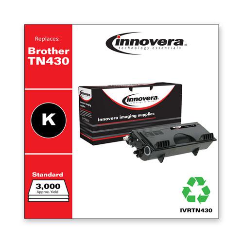 Remanufactured Black Toner, Replacement for Brother TN430, 3,000 Page-Yield. Picture 2