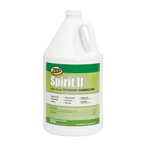 Spirit II Ready-to-Use Disinfectant, Citrus Scent, 1 gal Bottle, 4/Carton. Picture 1