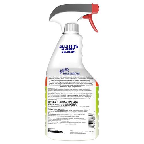 Multi-Surface Disinfectant Degreaser, Herbal, 32 oz Spray Bottle, 8/Carton. Picture 2