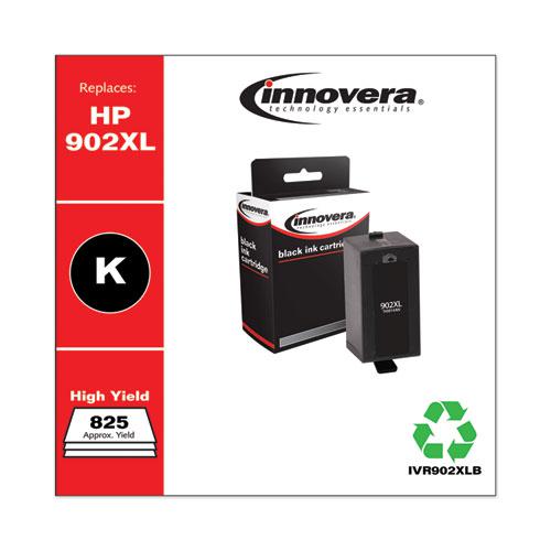 Remanufactured Black High-Yield Ink, Replacement for HP 902XL (T6M14AN), 825 Page-Yield. Picture 2