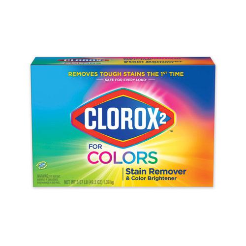 Stain Remover and Color Booster Powder, Original, 49.2 oz Box, 4/Carton. Picture 1
