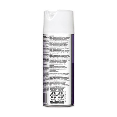 4 in One Disinfectant and Sanitizer, Lavender, 14 oz Aerosol Spray, 12/Carton. Picture 6