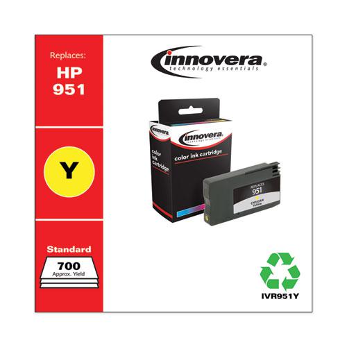 Remanufactured Yellow Ink, Replacement for 951 (CN052AN), 700 Page-Yield. Picture 2