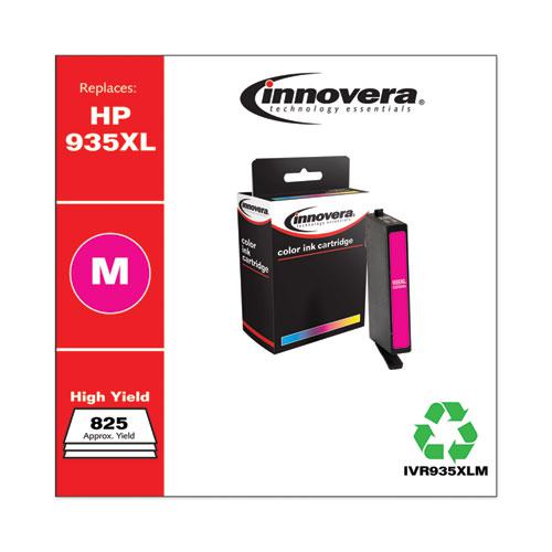 Remanufactured Magenta High-Yield Ink, Replacement for 935XL (C2P25AN), 825 Page-Yield. Picture 2
