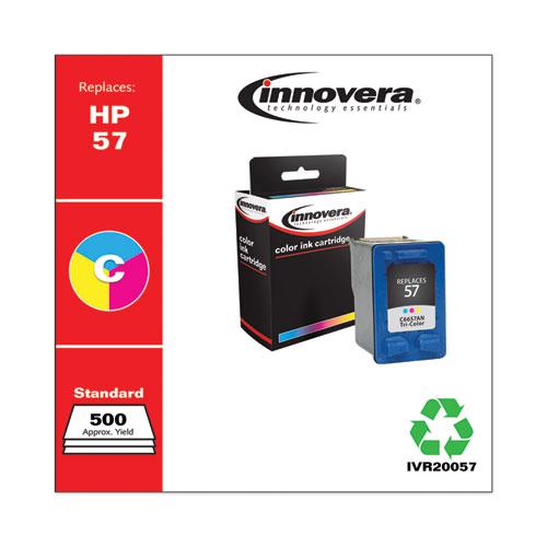 Remanufactured Tri-Color Ink, Replacement for 57 (C6657AN), 400 Page-Yield. Picture 2